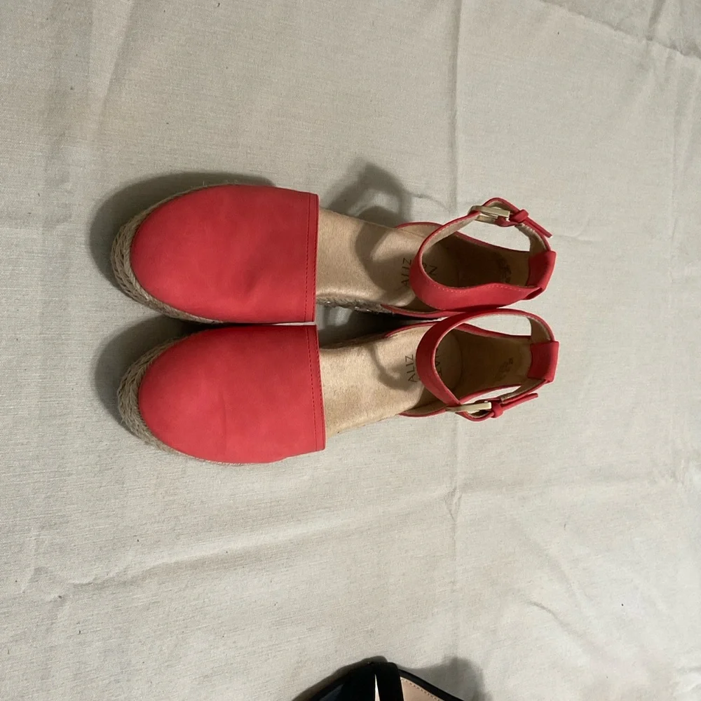 Naturalizer Espadrille Slingback Sandals 8